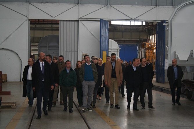 Representatives of the diplomatic corps in the Republic of Croatia visited Đuro Đaković Group