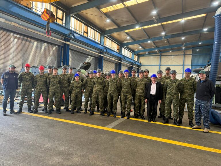 Visit of cadets of the Military Engineering Department of the Croatian Military Academy "Dr. Franjo Tuđman"